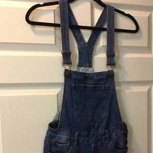 Lulus short jean overalls